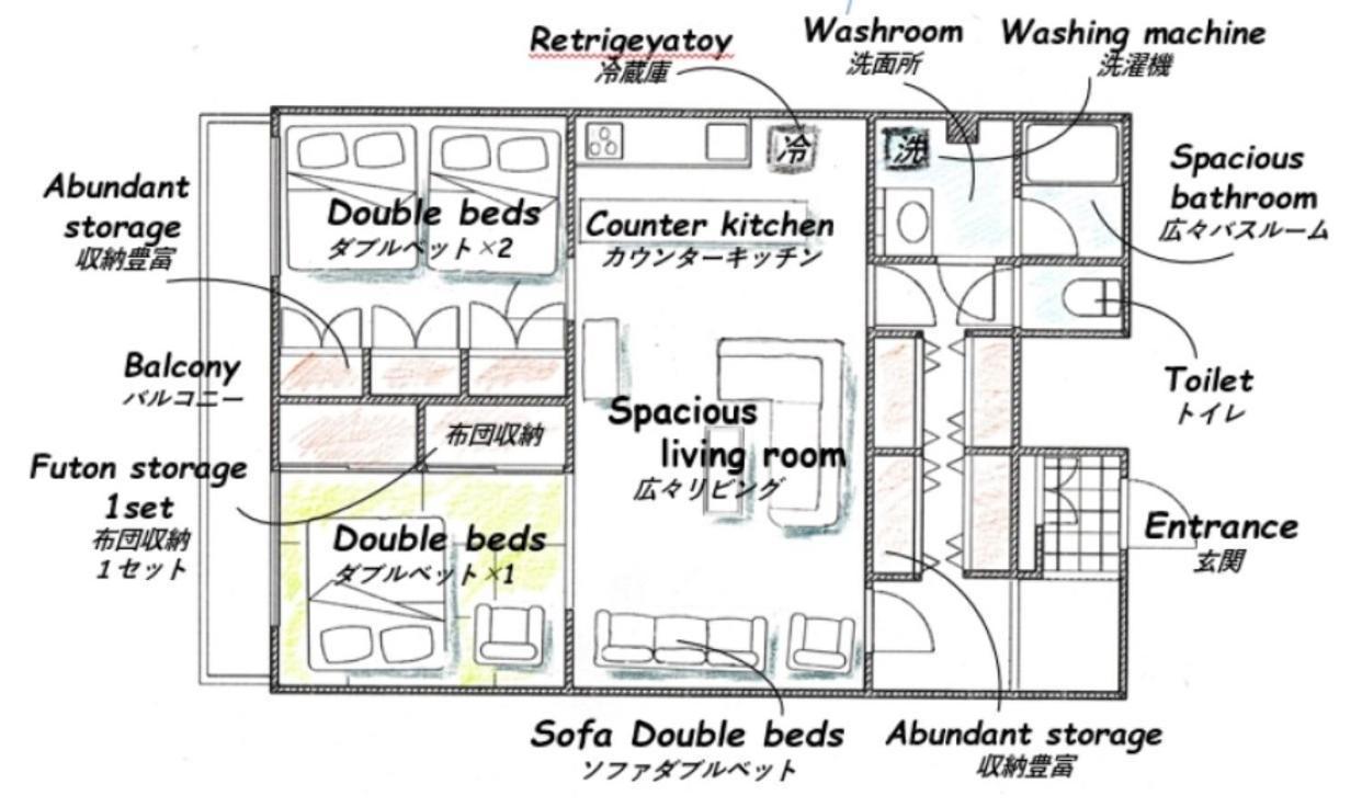 Harmonia東京堀切 10名定員90平米の広いcondominium Prefektura Tokio Exteriér fotografie